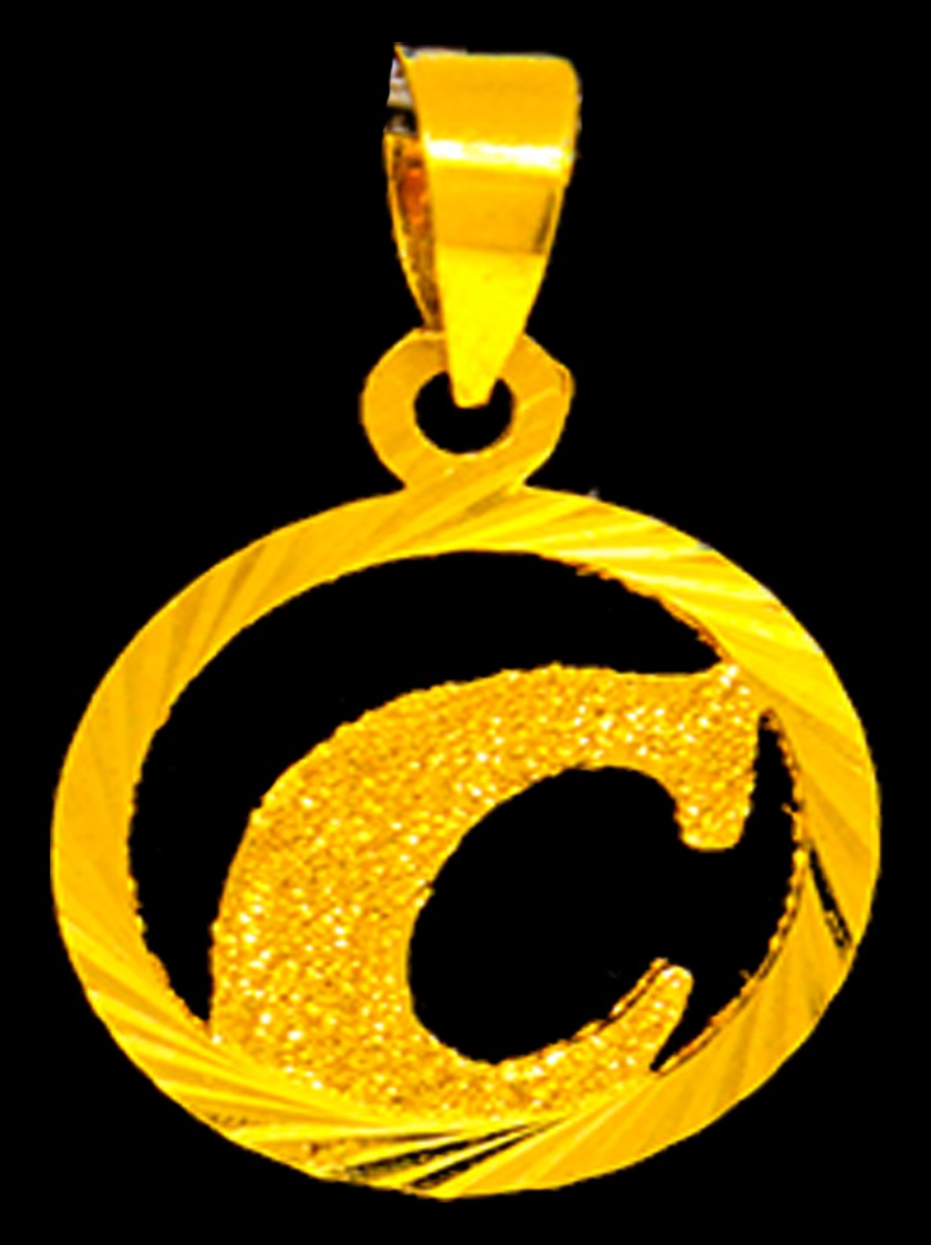 21k Gold Pendant